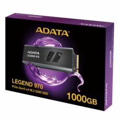 ADATA LEGEND 970 1TB PCIe Gen 5 x4 M.2 2280 Internal Solid State Drive Up to 10,000/10,000MB/s sequential read/write speed 11 ADATA LEGEND 970 1TB