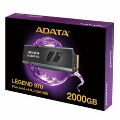 ADATA LEGEND 970 2TB PCIe Gen 5 x4 M.2 2280 Internal Solid State Drive Up to 10,000/10,000MB/s sequential read/write speed 11 ADATA LEGEND 970 2TB