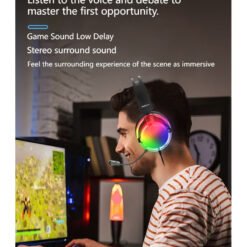 Lenovo ThinkPlus G82B RGB USB Gaming Headphone with 7.1 Surround Sound and Microphone 10 Lenovo ThinkPlus G82B RGB USB Gaming Headphone with 7.1 Surround Sound and Microphone - Image 5