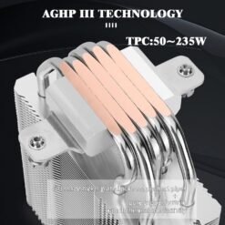Alternative view of Thermalright Assassin King 120 SE ARGB CPU Air Cooler AK120 SE ARGB with 5 Heatpipes and TL-C12C-S PWM Quiet Fan CPU Cooler with S-FDB Bearing, for AMD AM4/AM5/Intel LGA1700/1150/1151/1200/1851