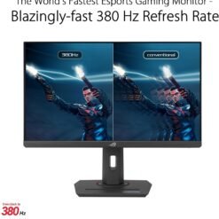ASUS ROG Strix XG259QNS 25inch 380Hz IPS eSports Gaming Monitor 24.5 inch viewable FHD (1920 x 1080) 1 ms GTG (0.3 ms minimum), HDR, DisplayWidget Center 9 ASUS ROG Strix XG259QNS