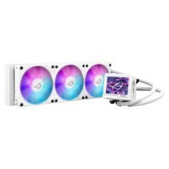 ASUS ROG RYUYJIN III 360 ARGB Extreme White All-in-one AIO CPU Liquid Cooler with 3.5inch LCD Screen for AMD Ryzen 9000 & Intel Core Ultra Ready 10 ASUS ROG RYUYJIN III 360 ARGB Extreme White All-in-one AIO CPU Liquid Cooler with 3.5inch LCD Screen for AMD Ryzen 9000 & Intel Core Ultra Ready - Image 5