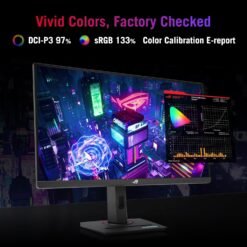 ASUS ROG Strix XG27ACS 27inch 180Hz 1ms IPS 2K Type-C Gaming Monitor 2560x1440 1ms (GTG), Extreme Low Motion Blur Sync, USB Type-C, G-Sync compatible, DisplayWidget Center, tripod socket, HDR 8 ASUS ROG Strix XG27ACS 27inch 180Hz 1ms IPS 2K Type-C Gaming Monitor 2560x1440 1ms (GTG), Extreme Low Motion Blur Sync, USB Type-C, G-Sync compatible, DisplayWidget Center, tripod socket, HDR - Image 3