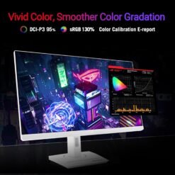 ASUS ROG Strix XG27UCG-W 27 inch 4K HDR USB-C IPS Gaming Monitor 1ms UHD (3840x2160) Dual Mode (4K 160Hz or FHD 320Hz) ELMB Sync, G-SYNC Compatible 12 ASUS ROG Strix XG27UCG-W