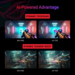 Alternative view of ASUS ROG Strix XG27ACS 27inch 180Hz 1ms IPS 2K Type-C Gaming Monitor 2560x1440 1ms (GTG), Extreme Low Motion Blur Sync, USB Type-C, G-Sync compatible, DisplayWidget Center, tripod socket, HDR
