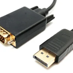 Alternative view of SpeedX DP To VGA Cable 1.8 Meter High Resolution Display Port to VGA Conversion Cable with Gold Plated Connectors