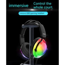 Lenovo ThinkPlus G82B RGB USB Gaming Headphone with 7.1 Surround Sound and Microphone 8 Lenovo ThinkPlus G82B RGB USB Gaming Headphone with 7.1 Surround Sound and Microphone - Image 3