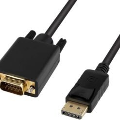SpeedX DP To VGA Cable 1.8 Meter High Resolution Display Port to VGA Conversion Cable with Gold Plated Connectors 5 SpeedX DP To VGA Cable