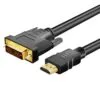 SpeedX HDMI to DVI CABLE 1.5 Meter with HD Resolution Gold Plated Connectors 6 SpeedX HDMI to DVI CABLE
