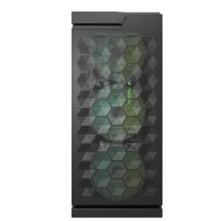 DarkFlash DK361 ATX PC Case with 4 RGB Fans with Hexagon mesh front panel - Image 4