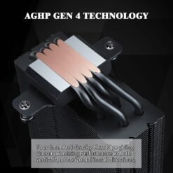 Thermalright Assassin Spirit 120 EVO Black ARGB CPU Air Cooler with 120mm PWM Quiet ARGB Fan, AGHP 4th Technology 8 Thermalright Assassin Spirit 120 EVO Black ARGB CPU Air Cooler with 120mm PWM Quiet ARGB Fan, AGHP 4th Technology - Image 4