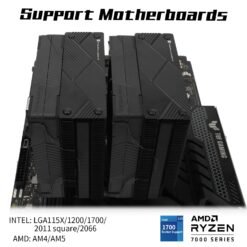 Thermalright Phantom Spirit 120 EVO CPU Air Cooler with 7 Heat Pipes CPU Cooler and Dual 120mm PWM Fans, AGHP 4.0 Technology Support AM4 /AM5/Intel 1851/1700/1150/1151/1200 - Image 4