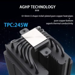 Thermalright Peerless Assassin 120 Black CPU Air Cooler with 6 Heat Pipes and PWM Fan AGHP Technology Support AMD AM4/AM5/Intel LGA 1700/115X/1851/1200/2066/2011 9 Thermalright Peerless Assassin 120 Black