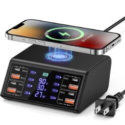 8 Ports 100W Multi-Device Charging Station