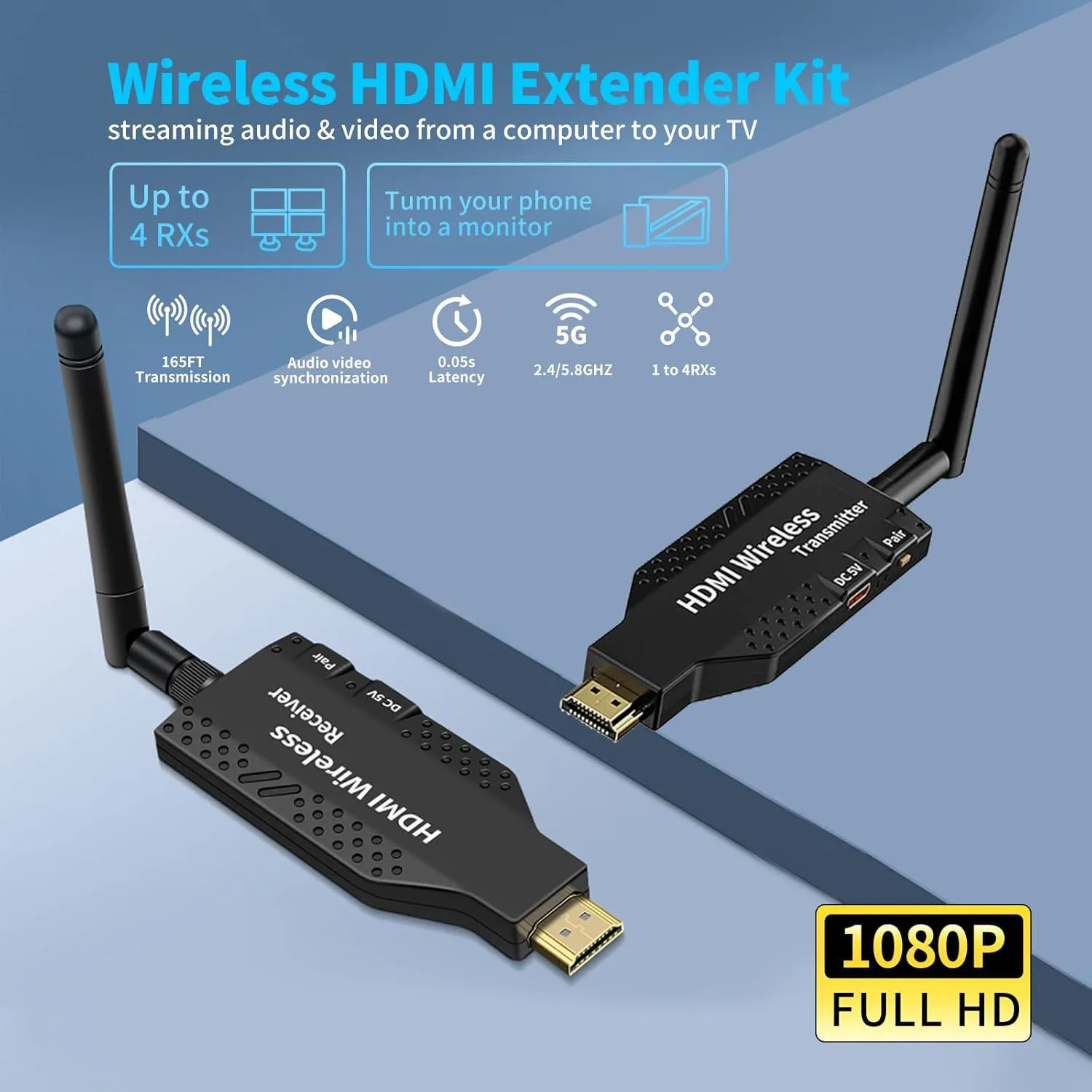 HDMI Wireless Transmitter Receiver 50m