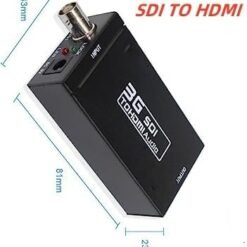 SDI to HDMI Converter 3G/HD-SDI to HDMI Audio Video Adapter Full HD 1080P for Camera CCTV Showing on HDMI Display 8 SDI to HDMI Converter 3G/HD-SDI to HDMI Audio Video Adapter Full HD 1080P for Camera CCTV Showing on HDMI Display - Image 4