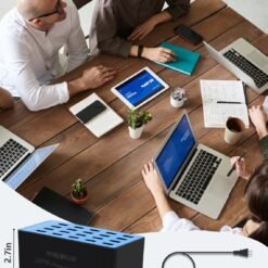 Alternative view of 100W 20 Ports USB Charging Station for Multiple Devices USB Charger Station