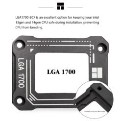 Thermalright LGA1700-BCF Black V2 CPU Retainer for Intel 12/13/14th Anti-Bend Retainer, LGA1700 CPU Retainer Clamp, LGA17XX Corrective CPU Bend Retainer, Standard for HeatSinks 9 Thermalright LGA1700-BCF Black V2 CPU Retainer for Intel 12/13/14th Anti-Bend Retainer, LGA1700 CPU Retainer Clamp, LGA17XX Corrective CPU Bend Retainer, Standard for HeatSinks - Image 4