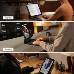 ESR iPad Pro 11 inch (2024) Rebound Magnetic Keyboard Case 360 Can be used in both portrait and landscape modes 7 ESR iPad Pro 11 inch (2024) Rebound Magnetic Keyboard Case 360 Can be used in both portrait and landscape modes - Image 3