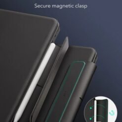 Alternative view of ESR iPad Pro 13inch (2024) M4 Rebound Magnetic Keyboard Case 360 with portrait and landscape modes