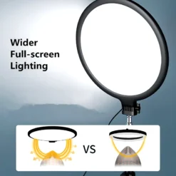 NeePho LED Soft Ring Light 26cm 33cm and 36cm for Streaming Tiktok and Videography with 360 Rotating Pan Tilt 3 modes cool, day and warm - Image 3