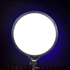 Alternative view of NeePho LED Soft Ring Light 26cm 33cm and 36cm for Streaming Tiktok and Videography with 360 Rotating Pan Tilt 3 modes cool, day and warm