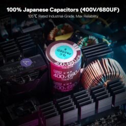 Redragon PS007 850W 80 Plus Gold Certified Fully Modular RGB Power Supply Unit PSU - Image 4