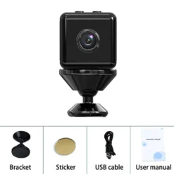 X9 Mini WIFI IP Camera 2mp with Magnetic Support Sports Camera HD 1080P Wireless Security Surveillance Built-in Battery Night Vision Smart Home Micro Cam 5 X9 Mini WIFI IP Camera 2mp with Magnetic Support Sports Camera HD 1080P Wireless Security Surveillance Built-in Battery Night Vision Smart Home Micro Cam - Image 2