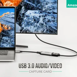Amaze A805 USB 3.0 to HDMI Audio Video Capture Card 4K at 30Hz Support 5 Amaze A805