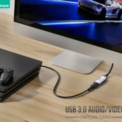 Alternative view of Amaze A805 USB 3.0 to HDMI Audio Video Capture Card 4K at 30Hz Support