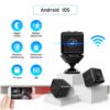 X9 Mini WIFI IP Camera 2mp with Magnetic Support Sports Camera HD 1080P Wireless Security Surveillance Built-in Battery Night Vision Smart Home Micro Cam 4 X9 Mini WIFI IP Camera