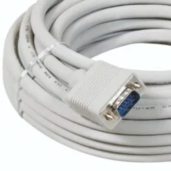 Alternative view of VGA Cable HD Male To Male OD 8mm for PC, DVR High Quality