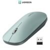 UGREEN 90374 Slim Wireless Mouse 2.4 GHz with Mini USB Receiver upto 4000 DPI with Silent Buttons Green 11 UGREEN 90374