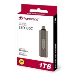 Transcend ESD330C 1TB Type-C External SSD USB 3.2 Gen2 Up to 1,050MB/s Retractable Connector Metal Case 9 Transcend ESD330C 1TB