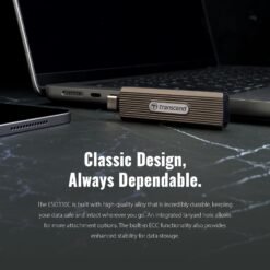 Transcend ESD330C 1TB Type-C External SSD USB 3.2 Gen2 Up to 1,050MB/s Retractable Connector Metal Case 13 Transcend ESD330C 1TB Type-C External SSD USB 3.2 Gen2 Up to 1,050MB/s Retractable Connector Metal Case - Image 6