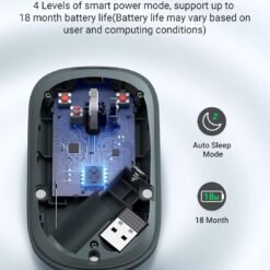 UGREEN 90374 Slim Wireless Mouse 2.4 GHz with Mini USB Receiver upto 4000 DPI with Silent Buttons Green 13 UGREEN 90374