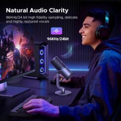 UGREEN CM769 USB RGB Streaming Microphone with Cardioid Polar Pattern, Condenser Microphone for Streaming, Gaming, Podcasting, Recording, Laptop, PS5 35629 14 UGREEN CM769 USB RGB Streaming Microphone with Cardioid Polar Pattern, Condenser Microphone for Streaming, Gaming, Podcasting, Recording, Laptop, PS5 35629 - Image 7