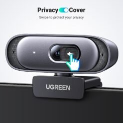 UGREEN 2K Webcam 2K 30FPS and Full HD 1080p/60fps Web Cam 35626 Auto Focus & Light Correction, Dual Mic for Clear Stereo Audio - Image 3