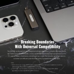 Transcend ESD330C 1TB Type-C External SSD USB 3.2 Gen2 Up to 1,050MB/s Retractable Connector Metal Case 11 Transcend ESD330C 1TB Type-C External SSD USB 3.2 Gen2 Up to 1,050MB/s Retractable Connector Metal Case - Image 4