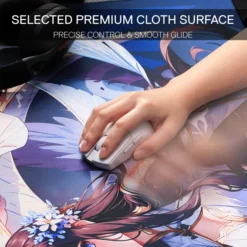 Alternative view of Redragon P046S Anime Blue Gaming Mousepad Small 33 x 26 x 0.3 cm (13 x 10 inches)
