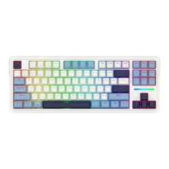 Redragon ANTONIUM K728 PRO 80% Wireless Gasket RGB Gaming Keyboard, 3-Mode 87 Keys TKL Mechanical Keyboard with Hot-Swap Socket and Custom Linear Switch 9 Redragon ANTONIUM K728 PRO