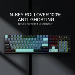 Redragon K582 SE SURARA Wired RGB Gaming Keyboard with 104 Keys Mechanical Keyboard w/Mixed Color Round PBT Keycaps Linear Red Switch 9 Redragon K582 SE SURARA Wired RGB Gaming Keyboard with 104 Keys Mechanical Keyboard w/Mixed Color Round PBT Keycaps Linear Red Switch - Image 3