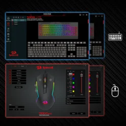 Redragon S151 Membrane Wired Gaming Keyboard & Mouse Combo K525 Wired RGB Membrane Keyboard and 10000 DPI Wired M616 Gaming Mouse Bundle 11 Redragon S151 Membrane Wired Gaming Keyboard & Mouse Combo K525 Wired RGB Membrane Keyboard and 10000 DPI Wired M616 Gaming Mouse Bundle - Image 5