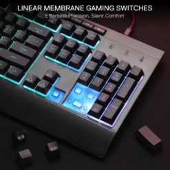 Redragon S151 Membrane Wired Gaming Keyboard & Mouse Combo K525 Wired RGB Membrane Keyboard and 10000 DPI Wired M616 Gaming Mouse Bundle 13 Redragon S151 Membrane Wired Gaming Keyboard & Mouse Combo K525 Wired RGB Membrane Keyboard and 10000 DPI Wired M616 Gaming Mouse Bundle - Image 7
