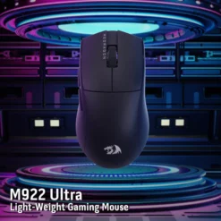Alternative view of Redragon SABER M922 PRO 3-Mode Wireless Gaming Mouse 1K Hz 51G Ultra-Light Weight 26K DPI Mouse w/Ergonomic Natural Grip Build, Full Programmable Buttons