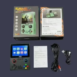 X6 Handheld Game Console with Built-in 10000+ Retro Classic Games 64GB 3.5 inch Screen 10 X6 Handheld Game Console with Built-in 10000+ Retro Classic Games 64GB 3.5 inch Screen - Image 3