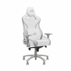 ASUS ROG Chariot X Core Gaming Chair White SL301C Racing-Car Style with an Adjustable High-Density Foam Headrest, Memory-Foam Lumbar Support, 4D Armrests, Tilt Mechanism 5 ASUS ROG Chariot X Core