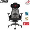 ASUS ROG Destrier Ergo Gaming Chair SL400 with futuristic cyborg aesthetic, versatile seat adjustments for the perfect posture, mobile gaming arm support mode 13 ASUS ROG Destrier
