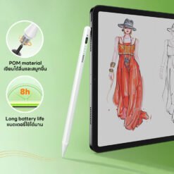 Remax AP08 Stylus Pen White Supports IOS and Android with Palm Rejection Rechargeable 7 Remax AP08