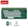 Jedel WKB100 Bluetooth Wireless Keyboard for Tablets and PC 90 Keys Rechargeable Wireless Keyboard 2.4Ghz Wireless + Bluetooth with Tablet Holder 13 Jedel WKB100